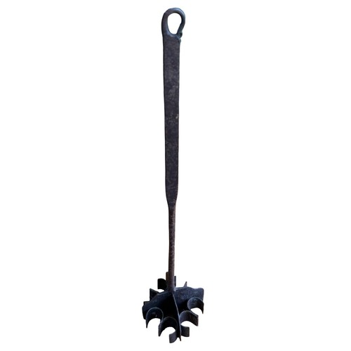 Antique wrought iron butter - wrought, or