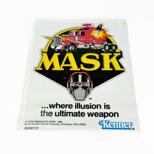 Kenner mask 1985 boulder - 1985,