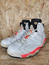 Mens Nike Air Jordan 6 Infrared white 2014 Basketball Trainers Size  UK11 