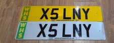  X5 Personalised Number Plate - X5LNY