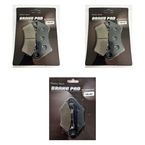Front rear brake pads for - front,