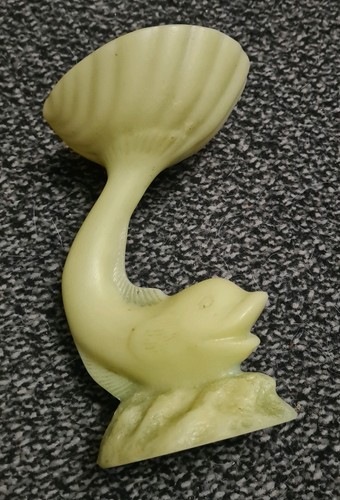 Vintage dolphin soap dish art - dolphin,