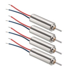 4PCS DC 3V Coreless Micro Motor 412 4x12mm for Airplane Model RC 