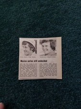 Hs4  Ephemera 1973 motor  article Mexico rally nigel rockey Russell brookes 