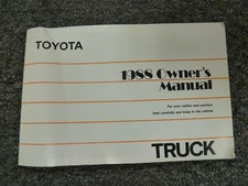 1988 Toyota Pickup Truck Owner