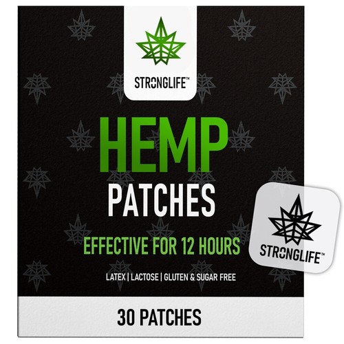Stronglife hemp patches 30 - hemp,