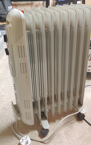Oil filled radiator space - filled,
