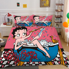 Bubble Betty Boop Duvet Cover