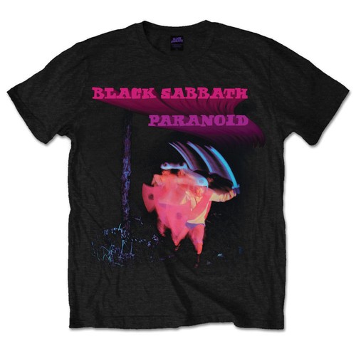 Black sabbath paranoid ozzy - black,