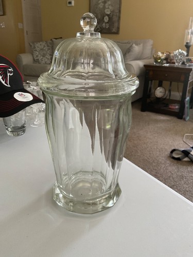 Vintage indiana glass paneled - glass,
