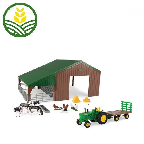 John deere farm building - building, with