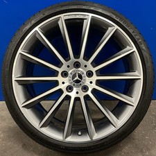 GENUINE MERCEDES 20” W213 E CLASS AMG FRONT TURBINE ALLOY WHEEL A2134012200