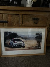 Limited Edition Colin McRae Signed Print 