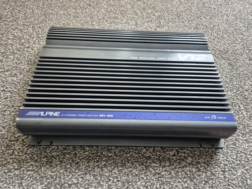 Alpine mrv 1000 channel - alpine, mrv-1000