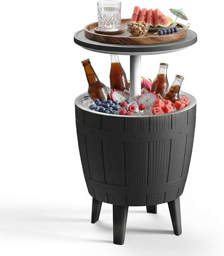 Resin ice bucket - ice,