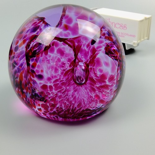 Caithness paperweight swirly - paperweight,