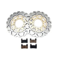 Front brake discs pads - front,