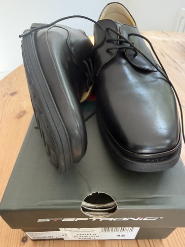 Steptronic black leather - black,