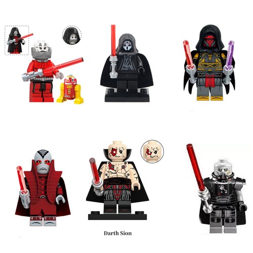 Customised lego figures - customised,