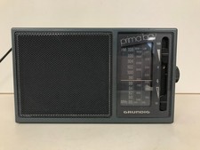 Grundig Prima Boy 65 L Radio Mains or Battery Grey Vintage Portable