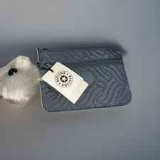 Kipling Purse Medium In Dark Grey No Pattern BNWT