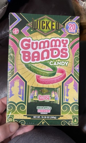 Wicked gummy bands candy - wicked,