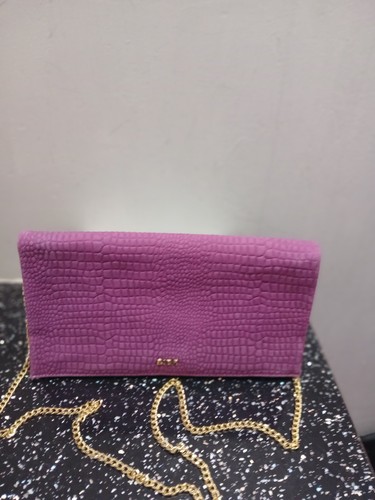 Biba purple soft leather fold - biba,