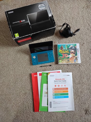 Nintendo 3ds aqua - aqua, blue