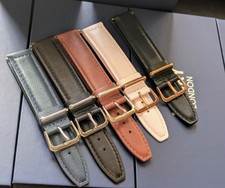 GENUINE LEATHER 12/ 14/18/20MM HENRY LONDON  REPLACEMENT WATCH STRAPS