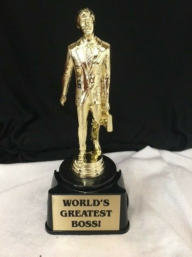 Worlds greatest boss trophy - worlds,