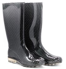 WOMENS LADIES WELLIES WINTER GARDEN FESTIVAL RAIN WATERPROOF WELLINGTON BOOTS