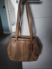 Beige leather handbag from Etienne Aigner
