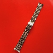 Pulsar Watch Bracelet Vintage 18mm End Link Band Stainless Steel Band