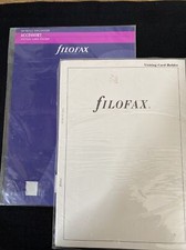 FILOFAX-RARE DESKFAX SIZE PVCs