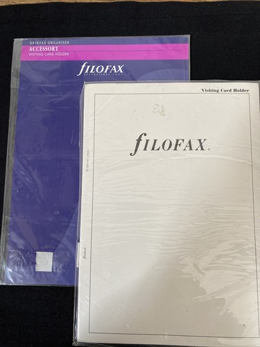 Filofax rare deskfax size - filofax-rare,