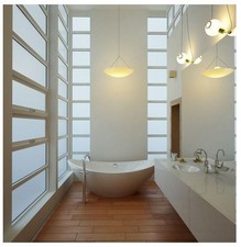 Frosted Window Film Privacy Door /Glass Tint Self Adhesive Home Decorative 100cm