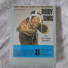 8 track cartridge RUGBY SONGS