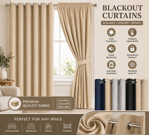Thermal blackout curtains - thermal,