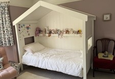 The White Company Classic House Day Bed White Single & Hypnos Sussex Mattres