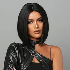 10 Inch Black Bob Style Middle