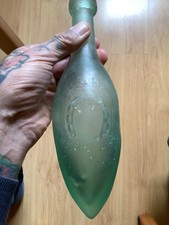 Lovely Victorian pictorial NORWICH LOWESTOFT NORFOLK Hamilton bottle