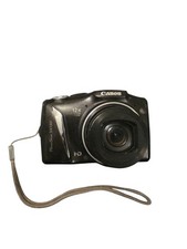Canon Digital Camera PowerShot SX130 IS 12.0MP Black Tested Boxed 