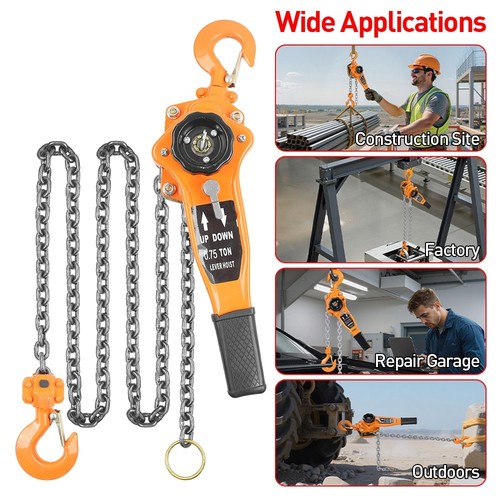 Chain hoist block - and, tackle