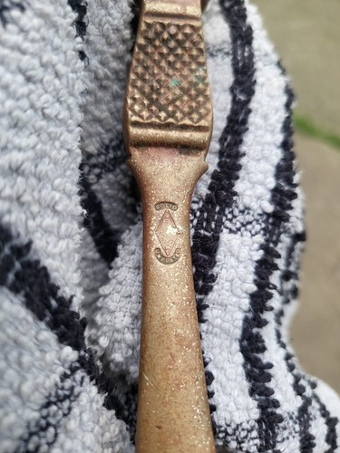 Beautiful antique metal brass - metal,