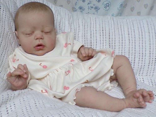 Reborn baby girl doll - reborn,