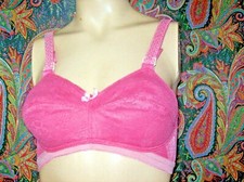 Vintage Norvell Pink Lacy Firm