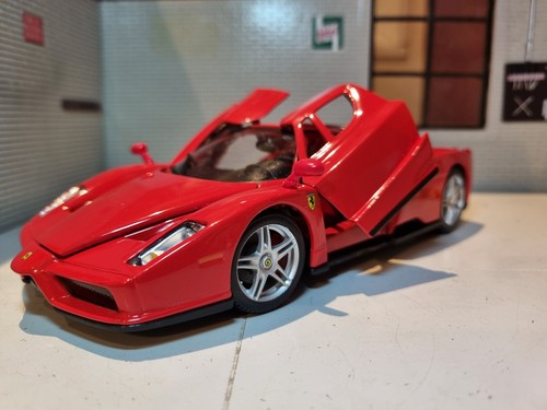 Ferrari enzo red - red, burago