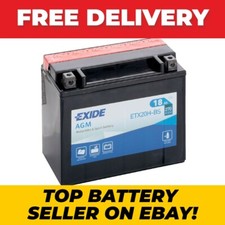 EXIDE ETX20H-BS 12V MOTORCYCLE
