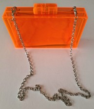 Zara transparent neon orange