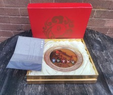 Official licenced Beijing 2008 Olympic Games collectable plate fuwa Mascots 